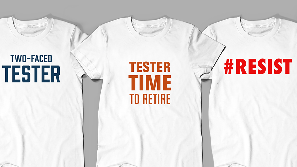 Jon Tester's Real Campaign Slogans NRSC